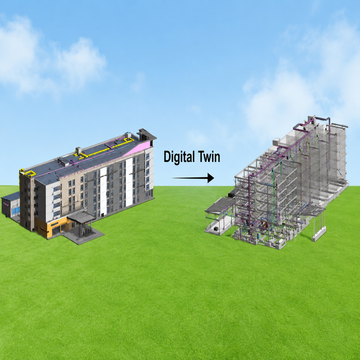Digital Twin Smart Building Asset