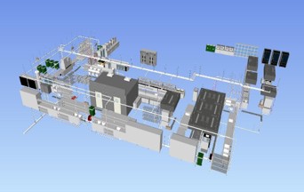 Samsung Texas Instrument Kitchen Area BIM Project